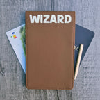 Dark Brown Scorecard & Yardage Book Holder - Name Only