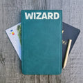 Teal Blue Scorecard & Yardage Book Holder - Name Only