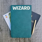 Teal Blue Scorecard & Yardage Book Holder - Name Only