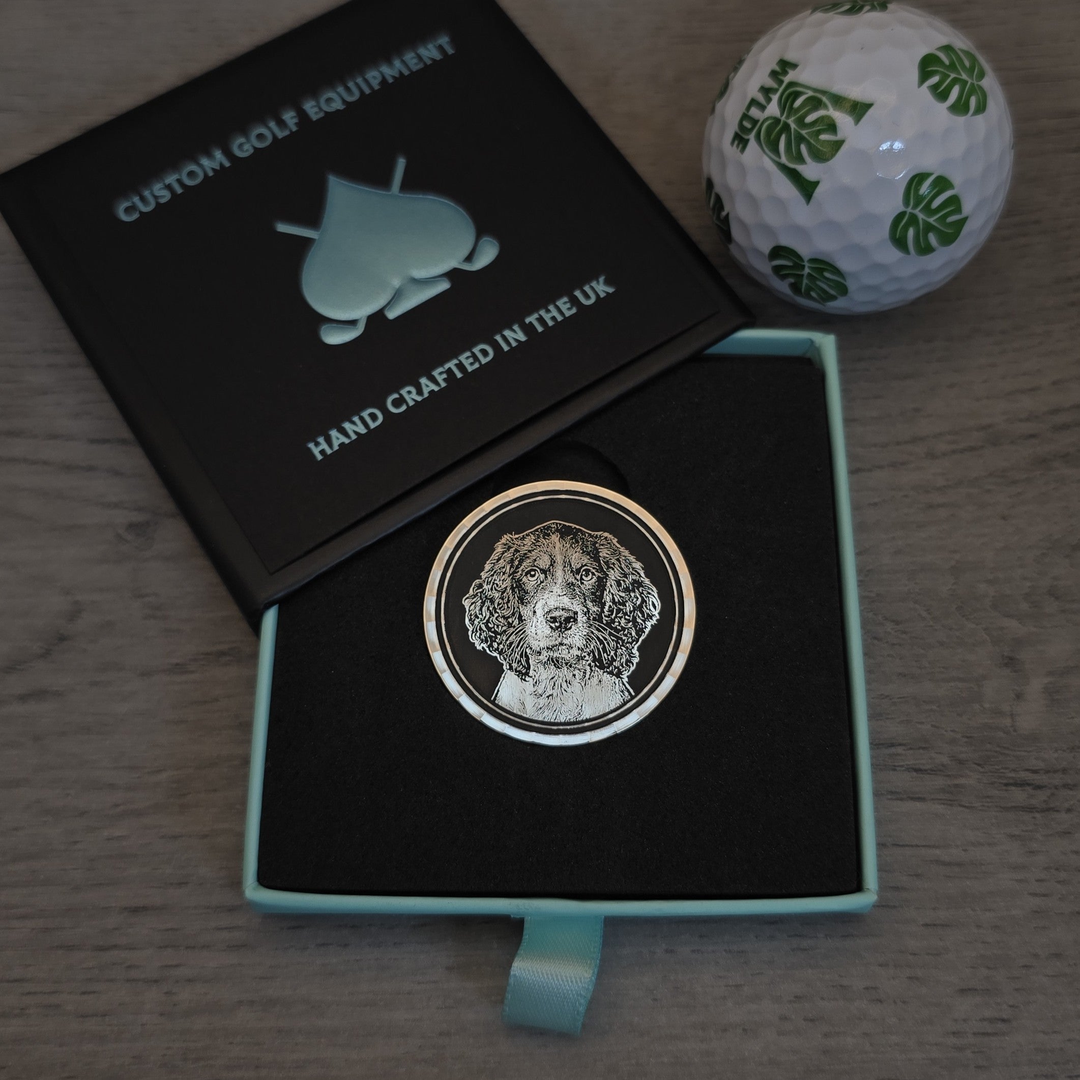 Laser Engraved Photo Ball Marker