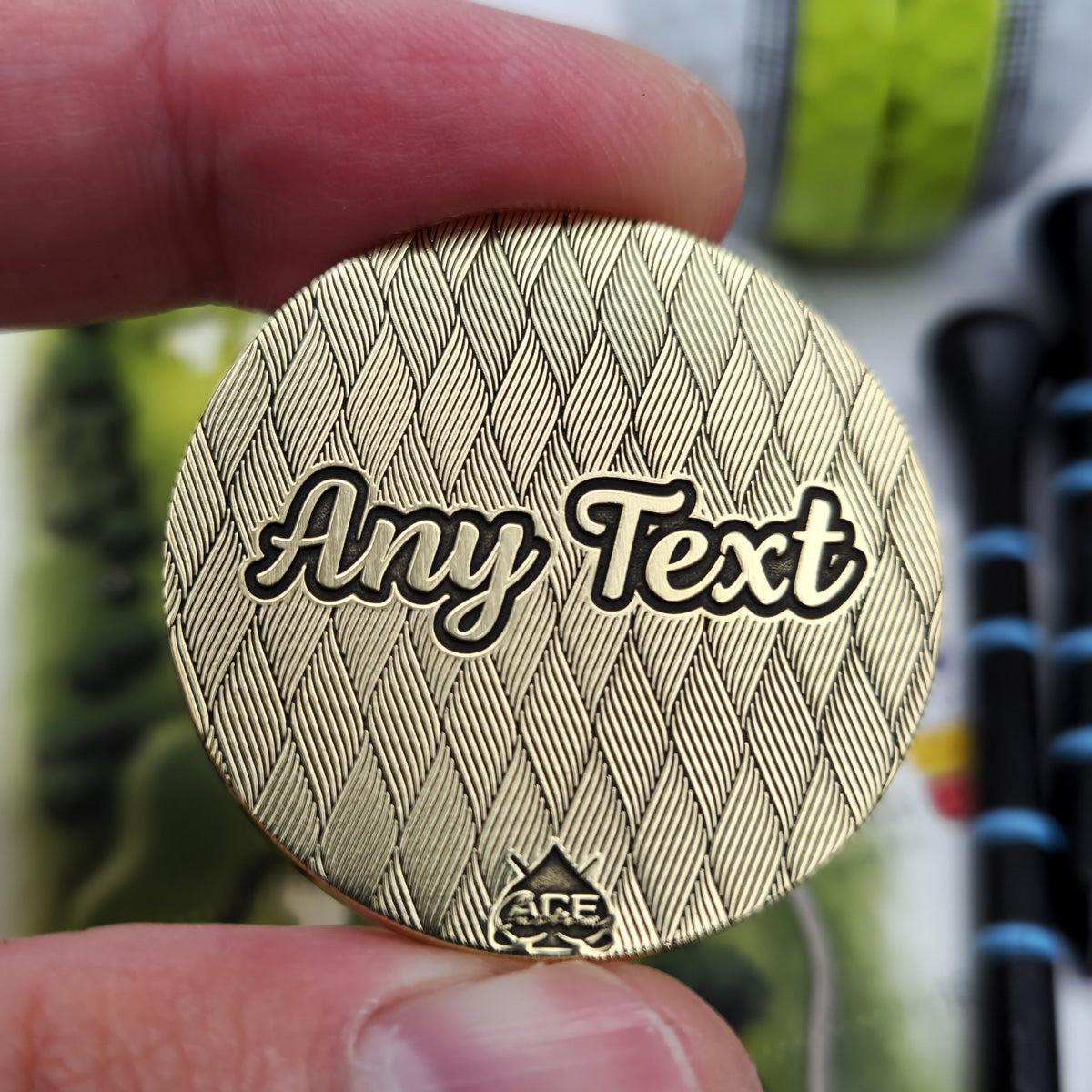 Laser Engraved Photo Ball Marker
