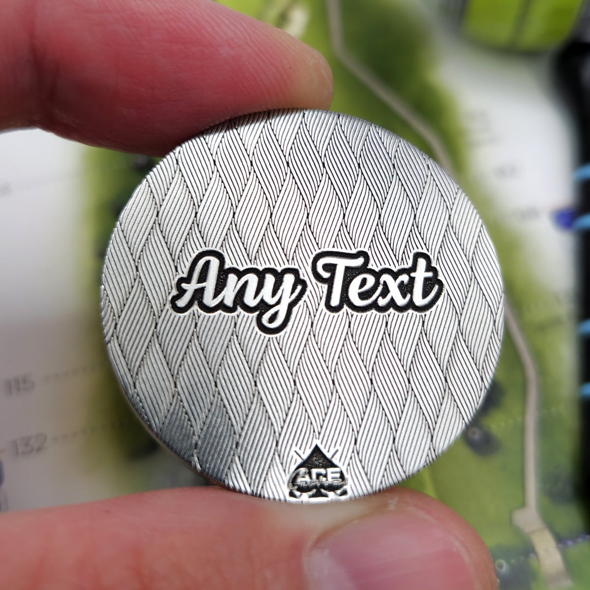 Laser Engraved Photo Ball Marker