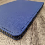 Blue Scorecard & Yardage Book Holder - Name Only