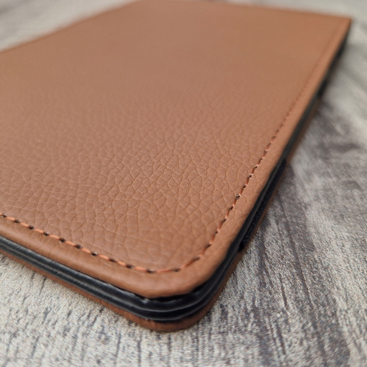 Dark Brown Scorecard & Yardage Book Holder - Name Only
