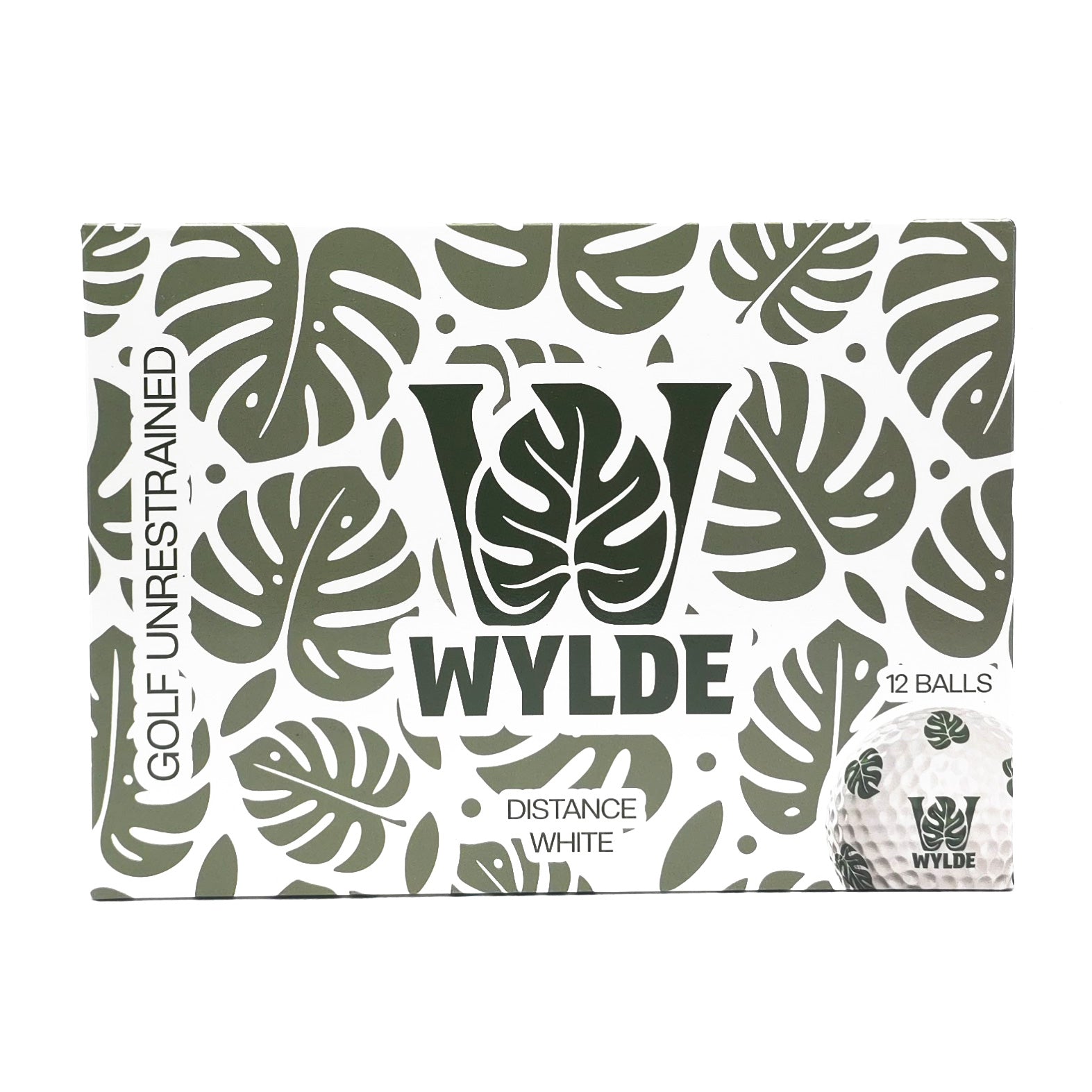 Wylde Distance Green Golf Balls - 12 Pack
