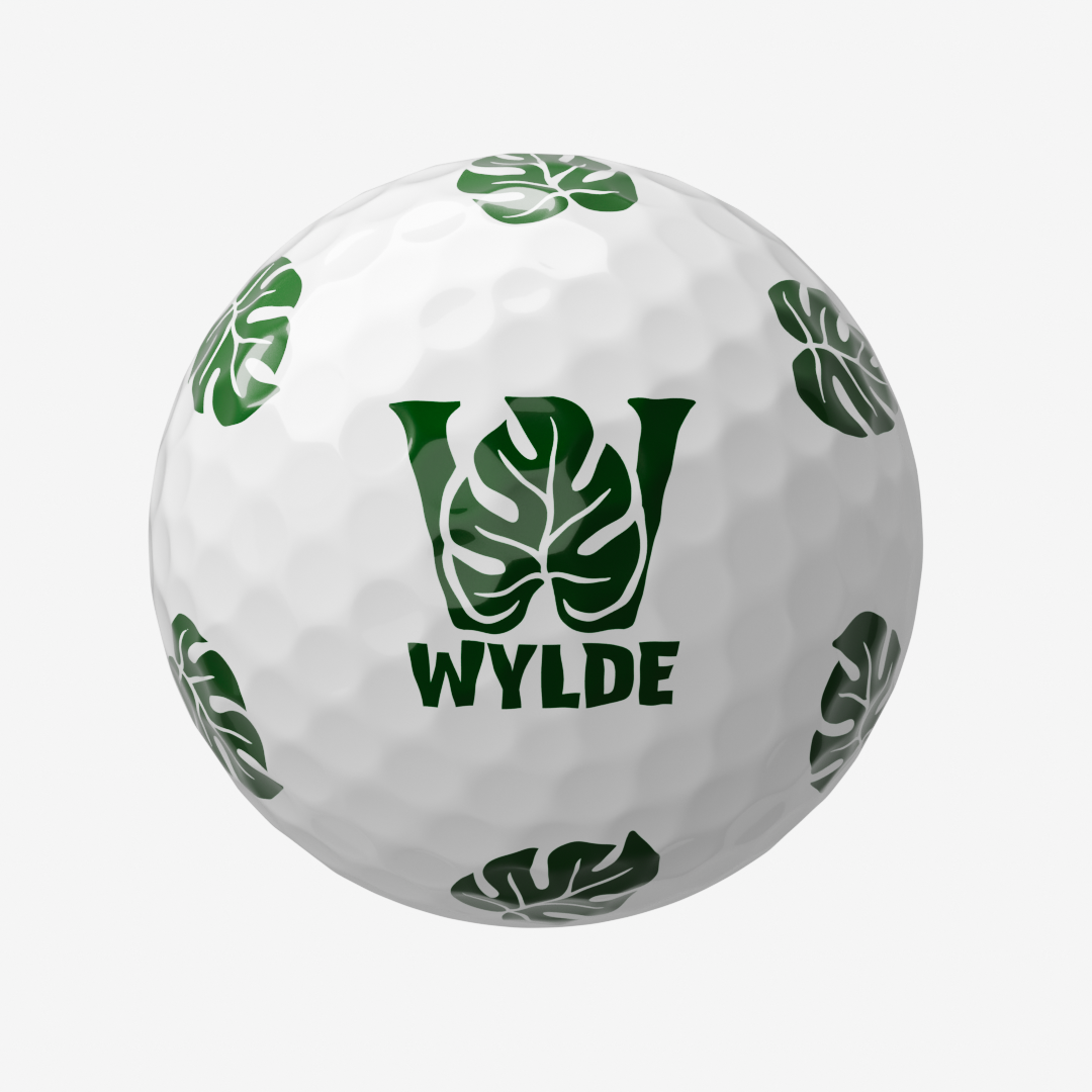 Wylde Distance Green Golf Balls - 12 Pack