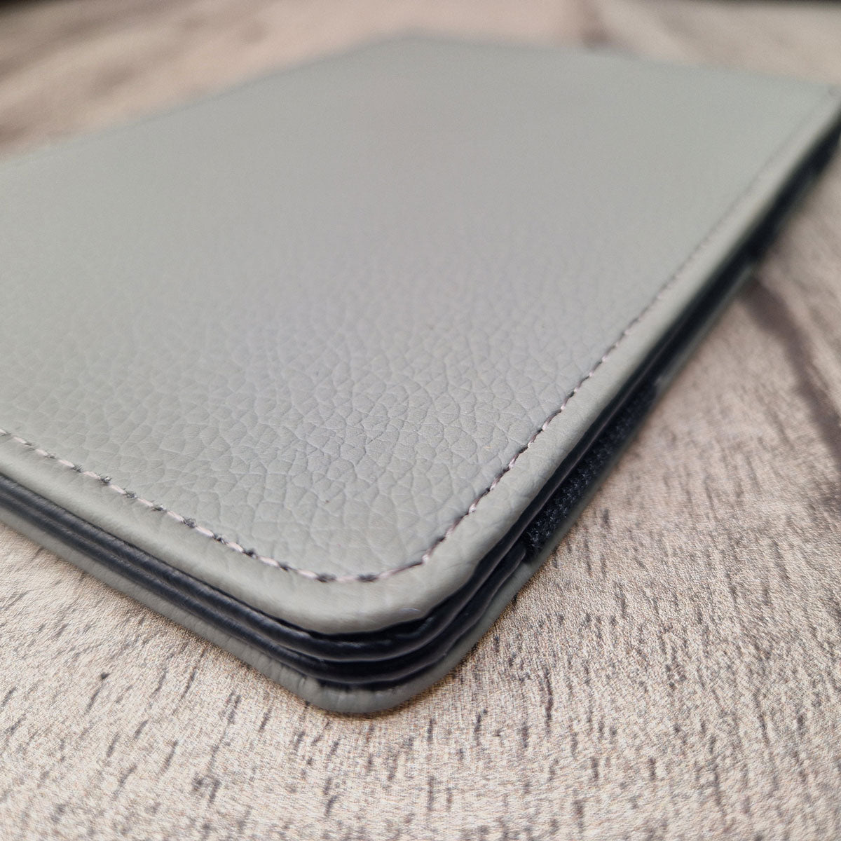 Grey Scorecard & Yardage Book Holder - Name Only