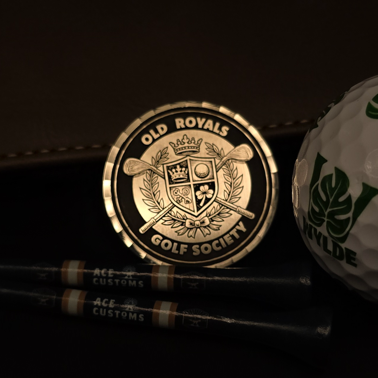 Laser Engraved Photo Ball Marker