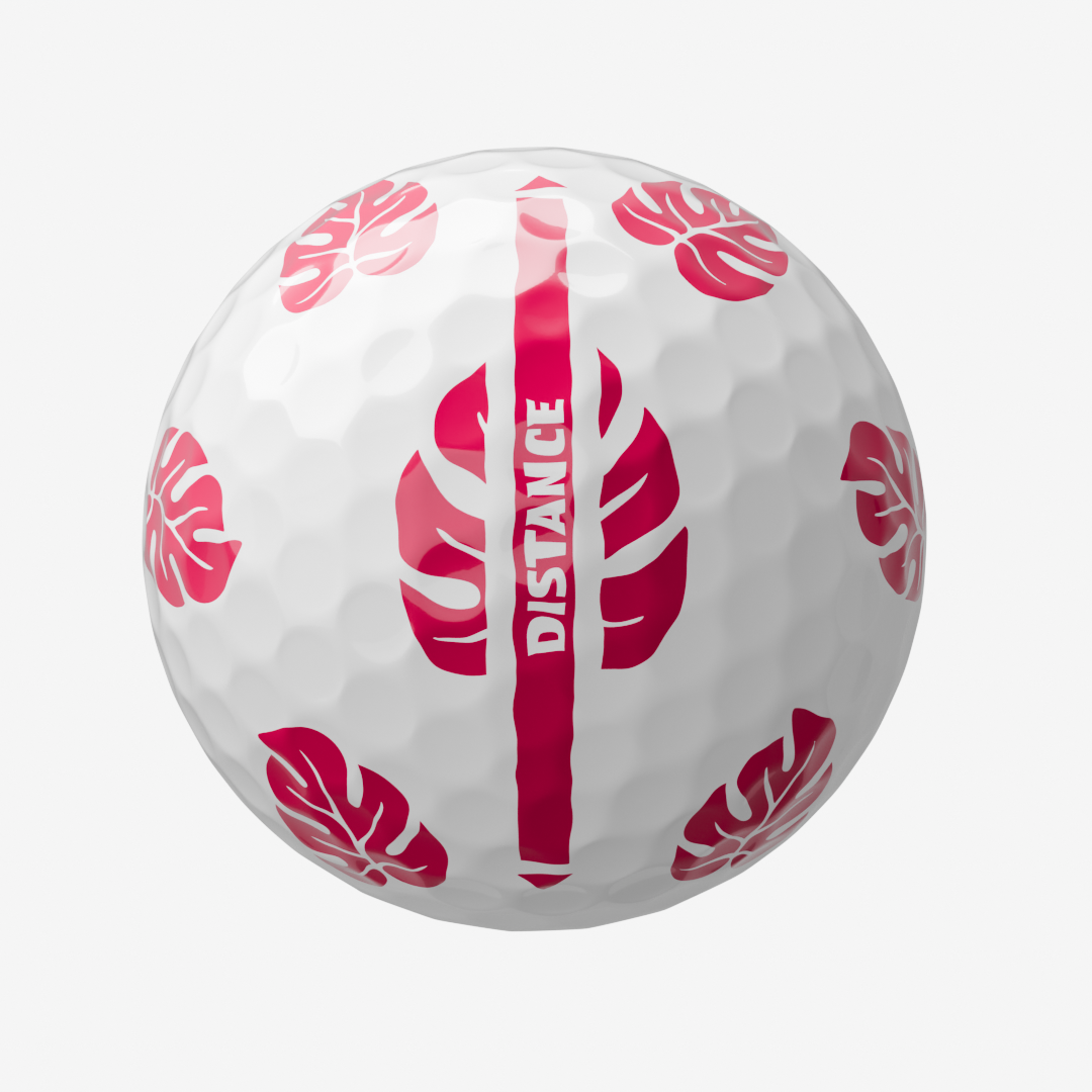 Wylde Distance Pink Golf Balls - 12 Pack