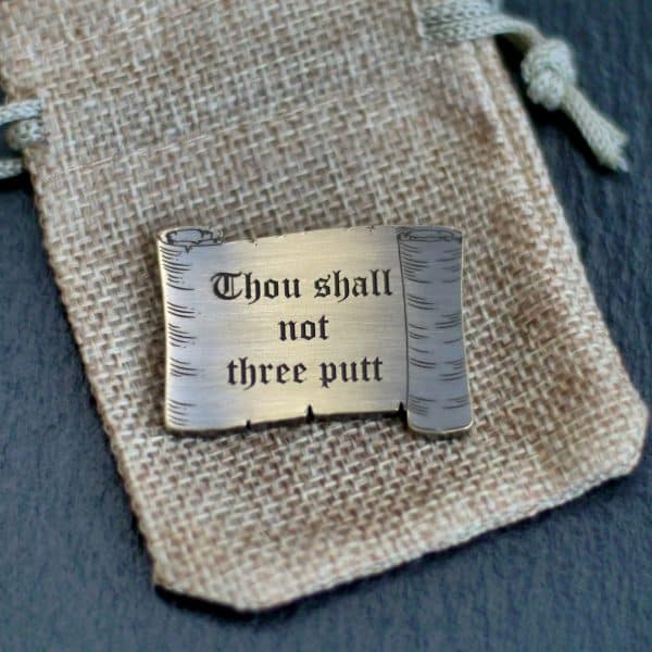Thou Shall Putt Scroll - Image 4