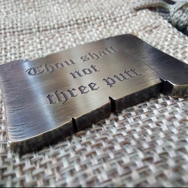 Thou Shall Putt Scroll - Image 3
