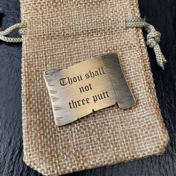 Thou Shall Putt Scroll - Image 7