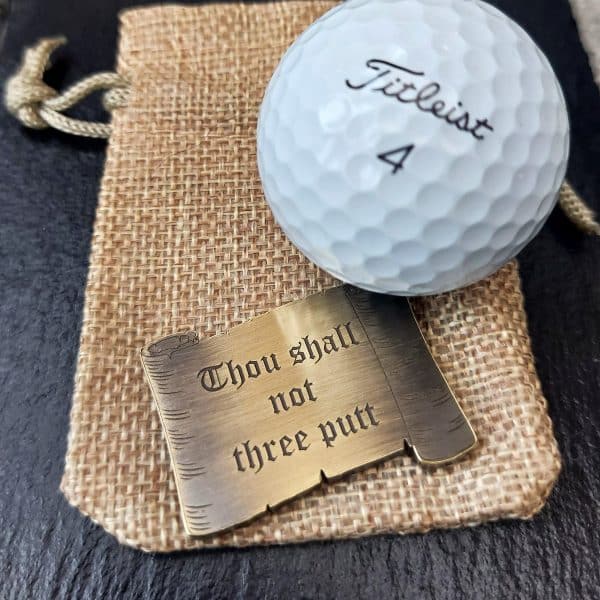 Thou Shall Putt Scroll - Image 6