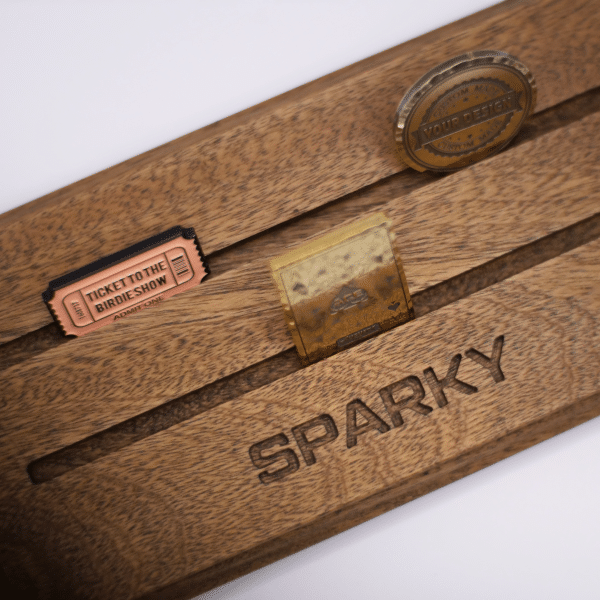Mahogany Marker Display Stand (Small - 20cm) - Image 6