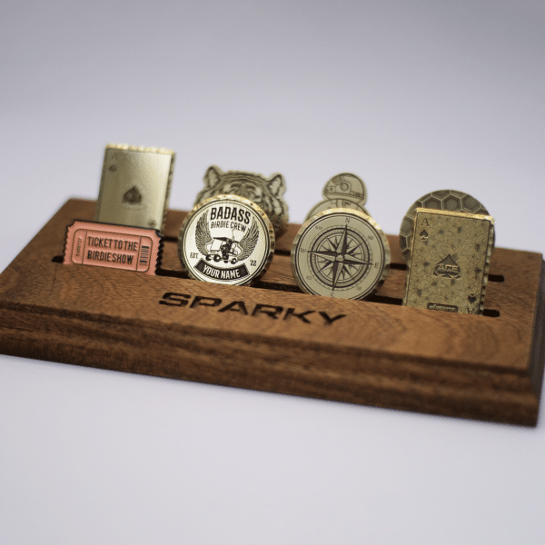 Mahogany Marker Display Stand (Small - 20cm) - Image 2
