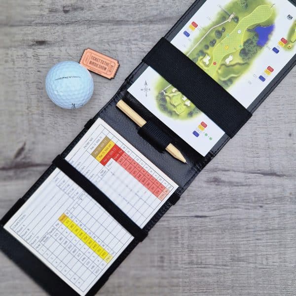 Light Brown Scorecard Holder with Name - Image 5