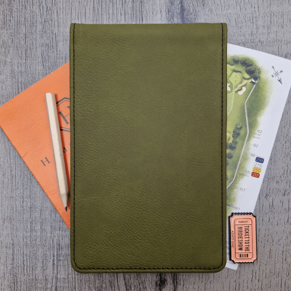 Olive Scorecard Holder with Name - Image 4