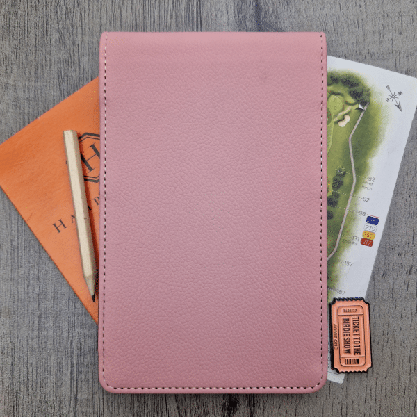 Pink Scorecard Holder with Name - Image 4
